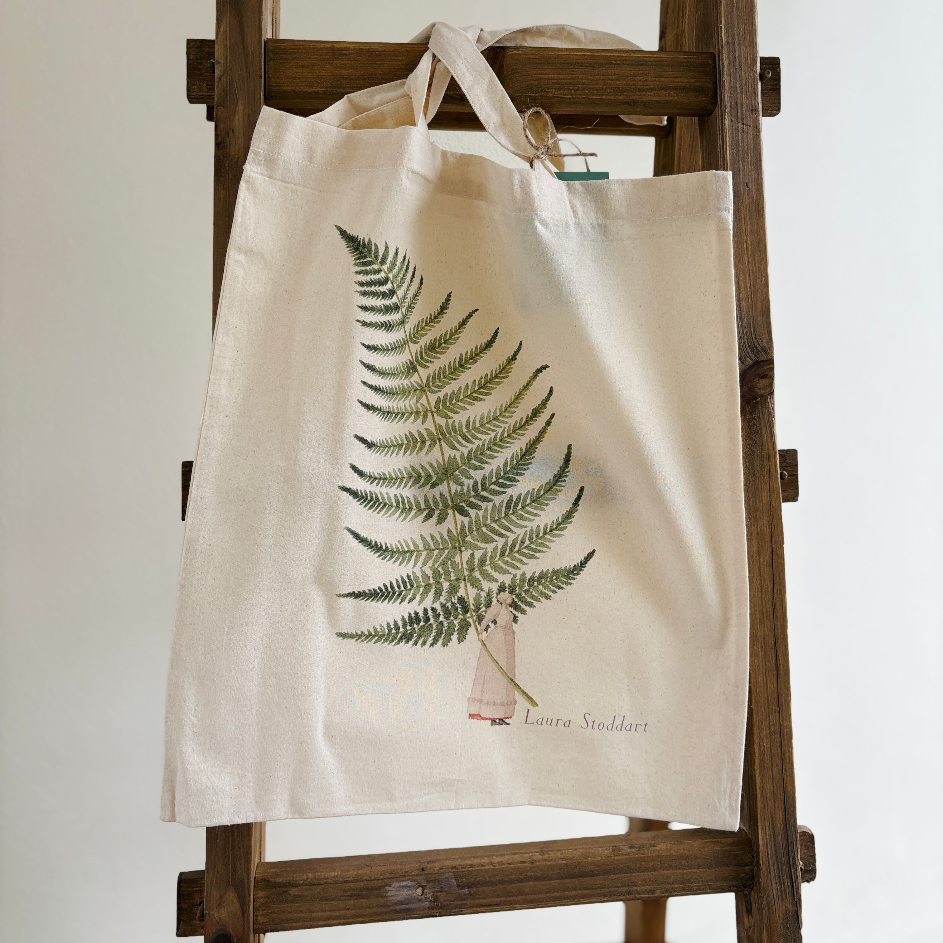 Leaf print Laura Stoddard tote Bag