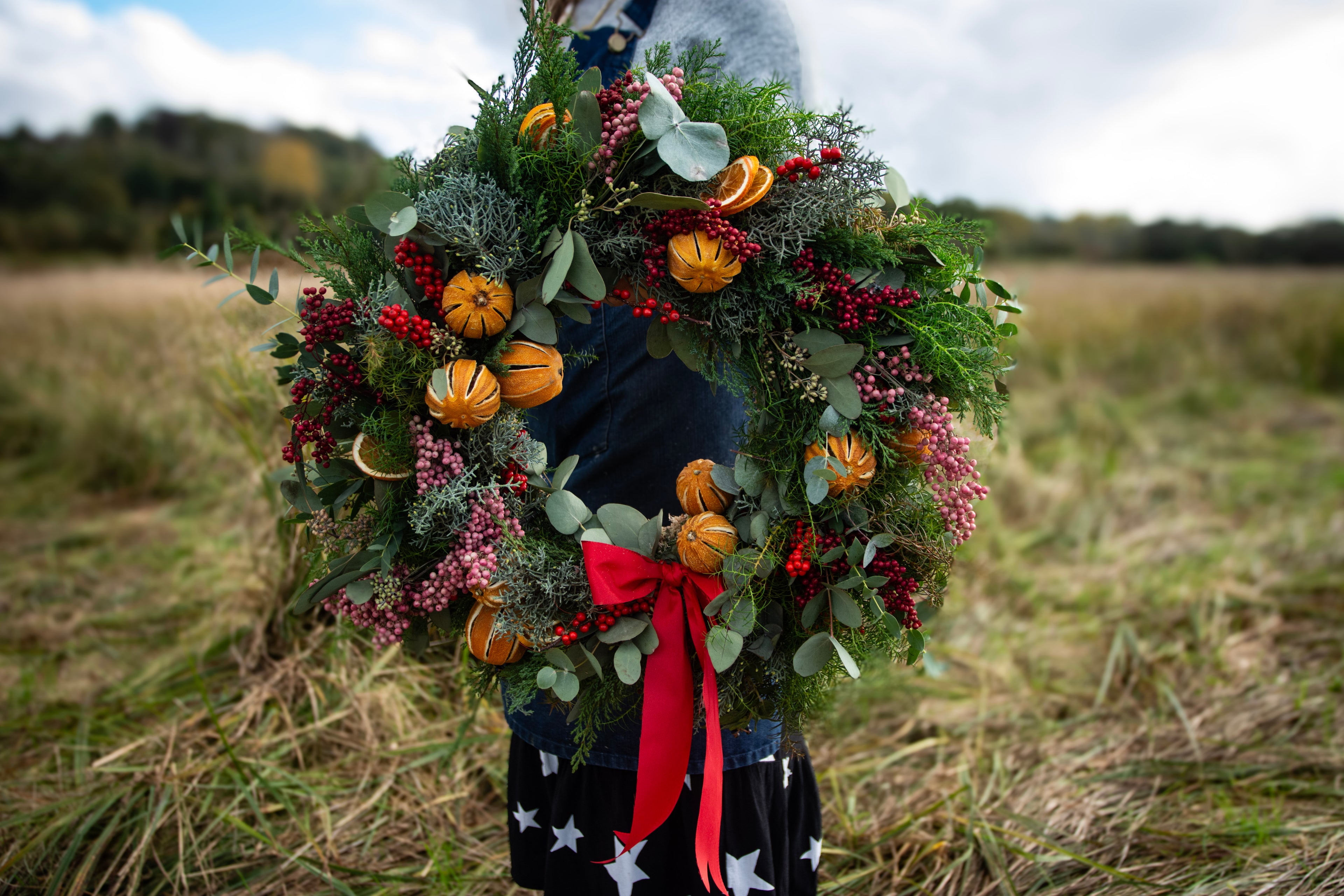 Christmas Berries Wreath