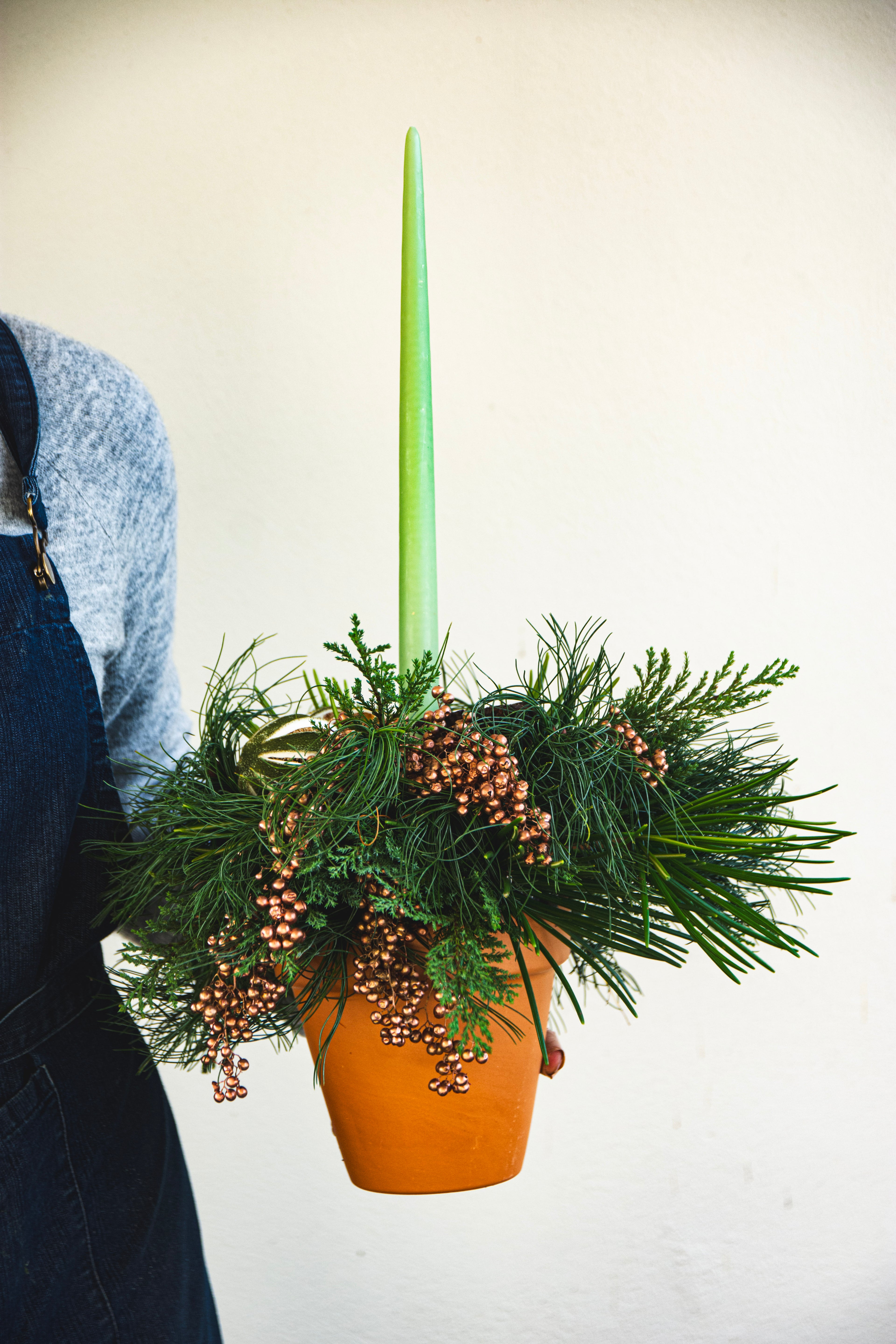 Wonderful Christmas table arrangement