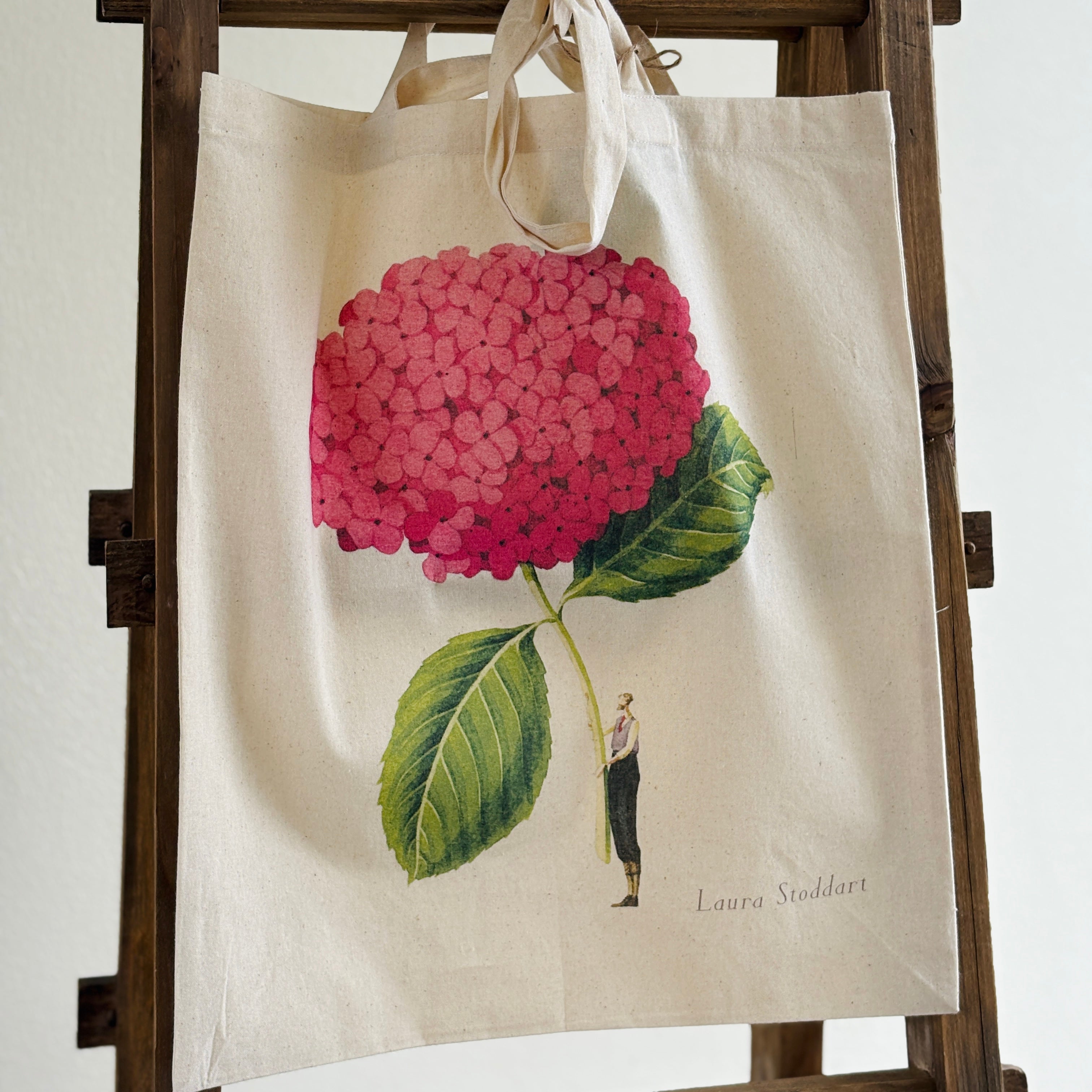 Hydrangea print Laura Stoddard tote Bag