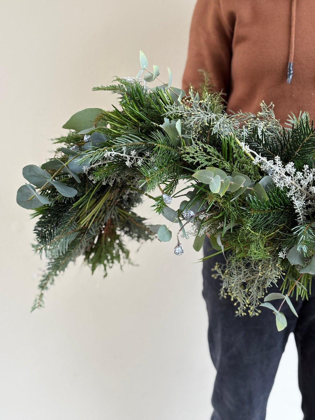 A White Christmas Garland