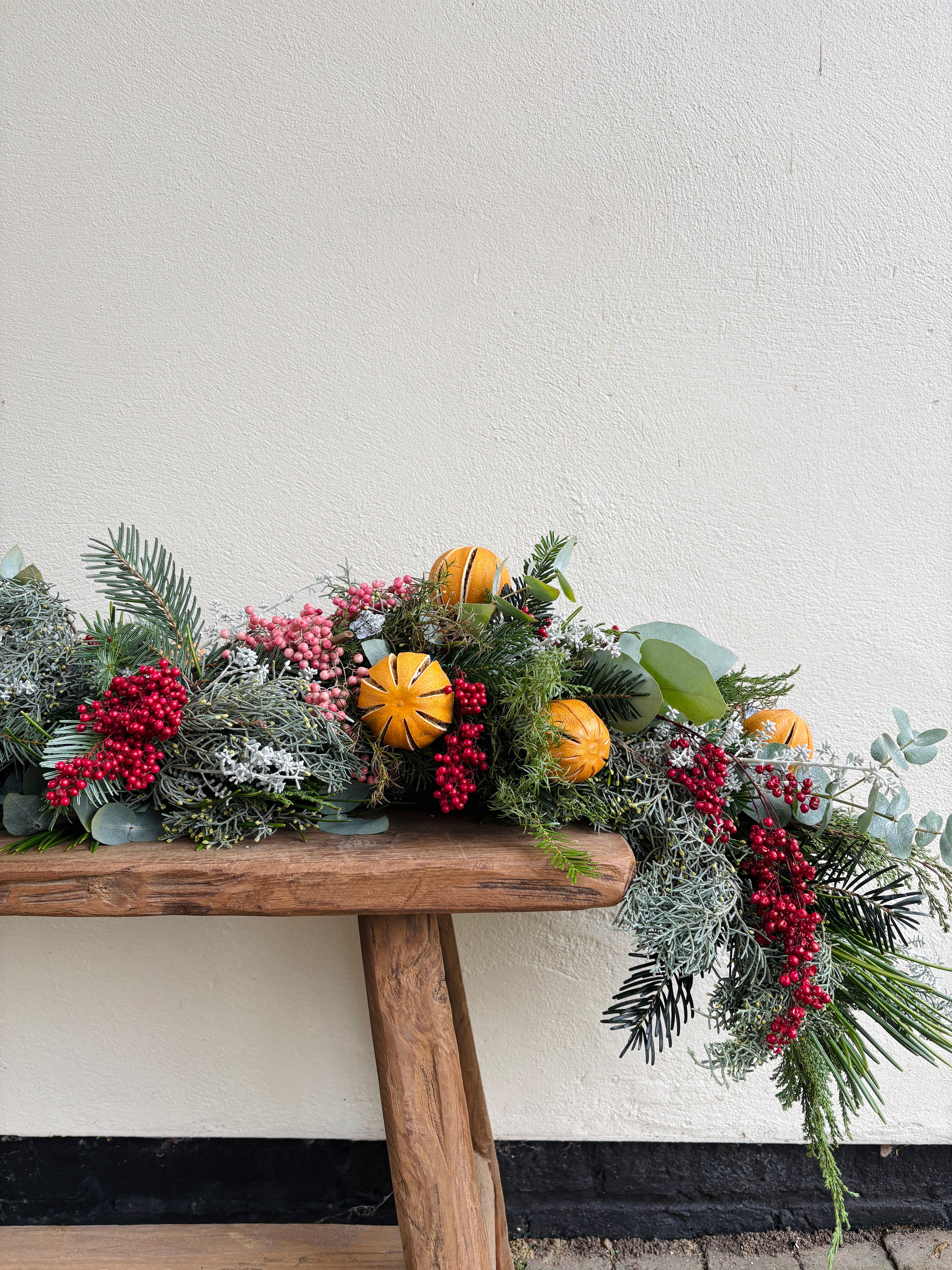Christmas Berries Garland