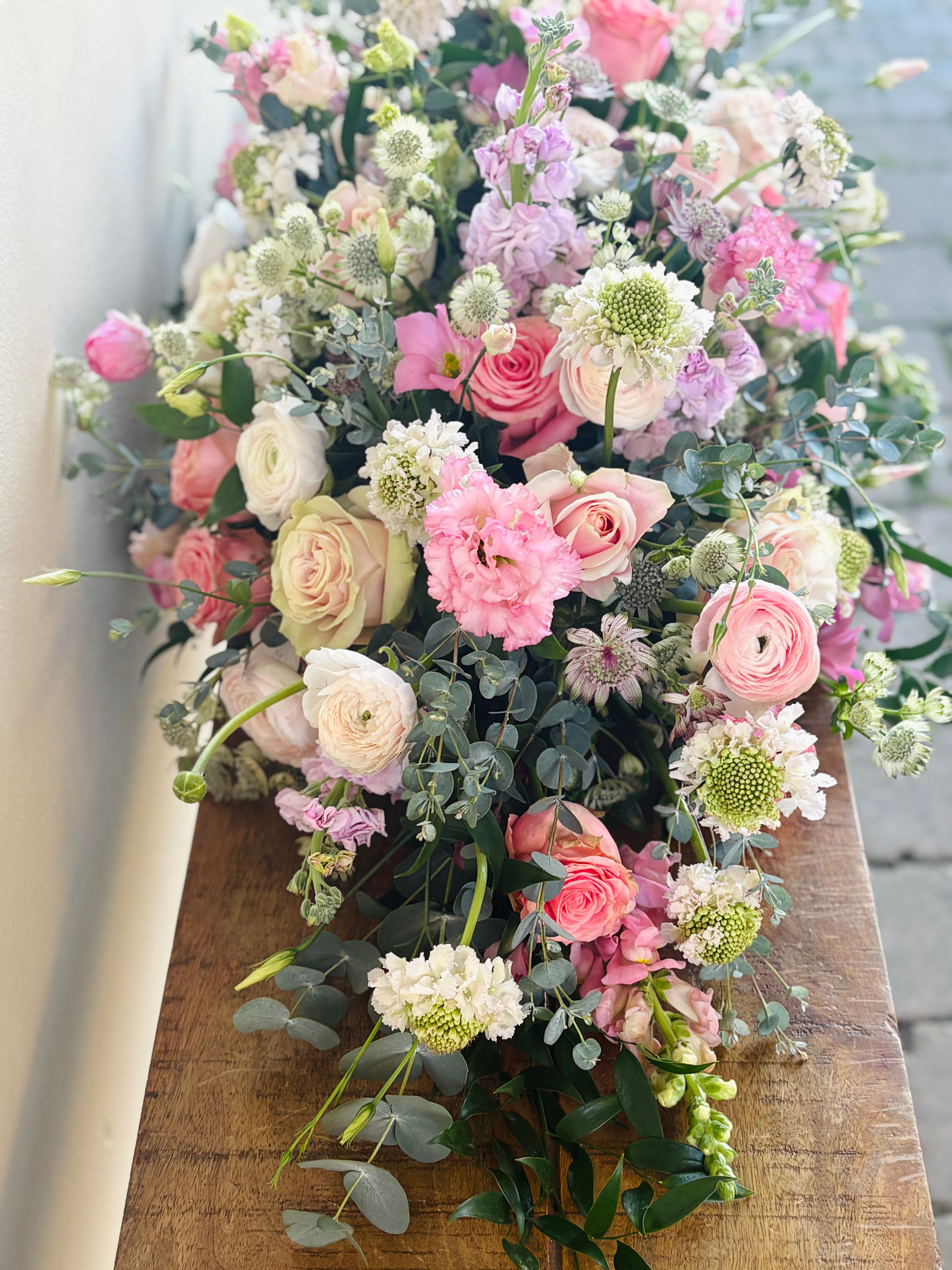 Soft Pastel Double Ended Farewell Spray