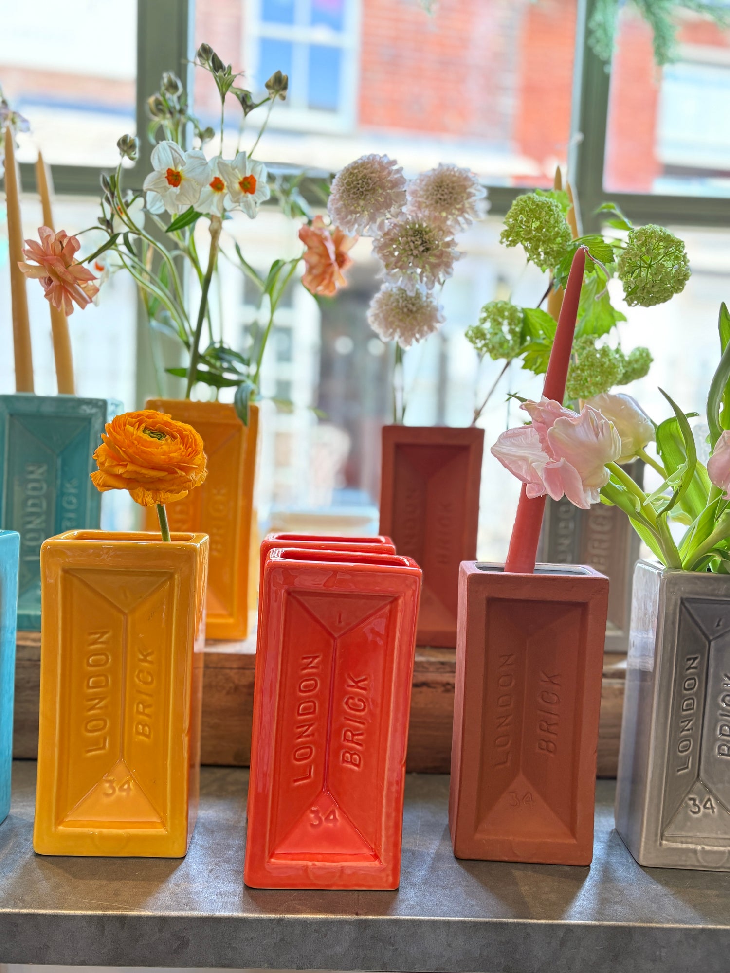 London Brick Vase