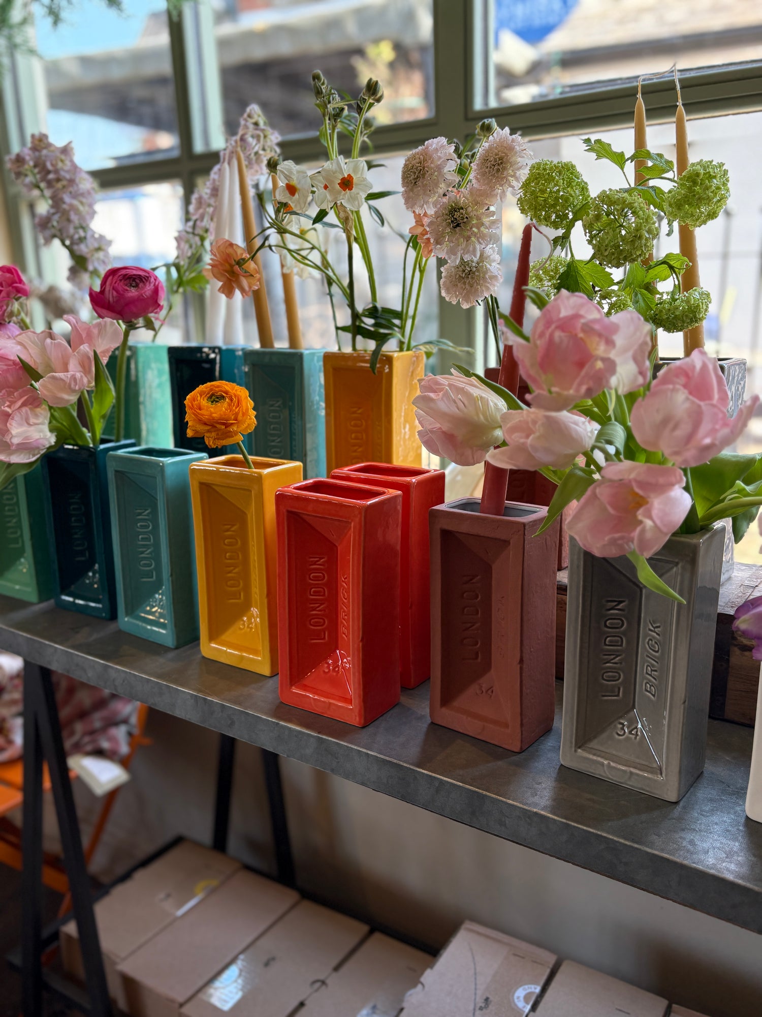 London Brick Vase