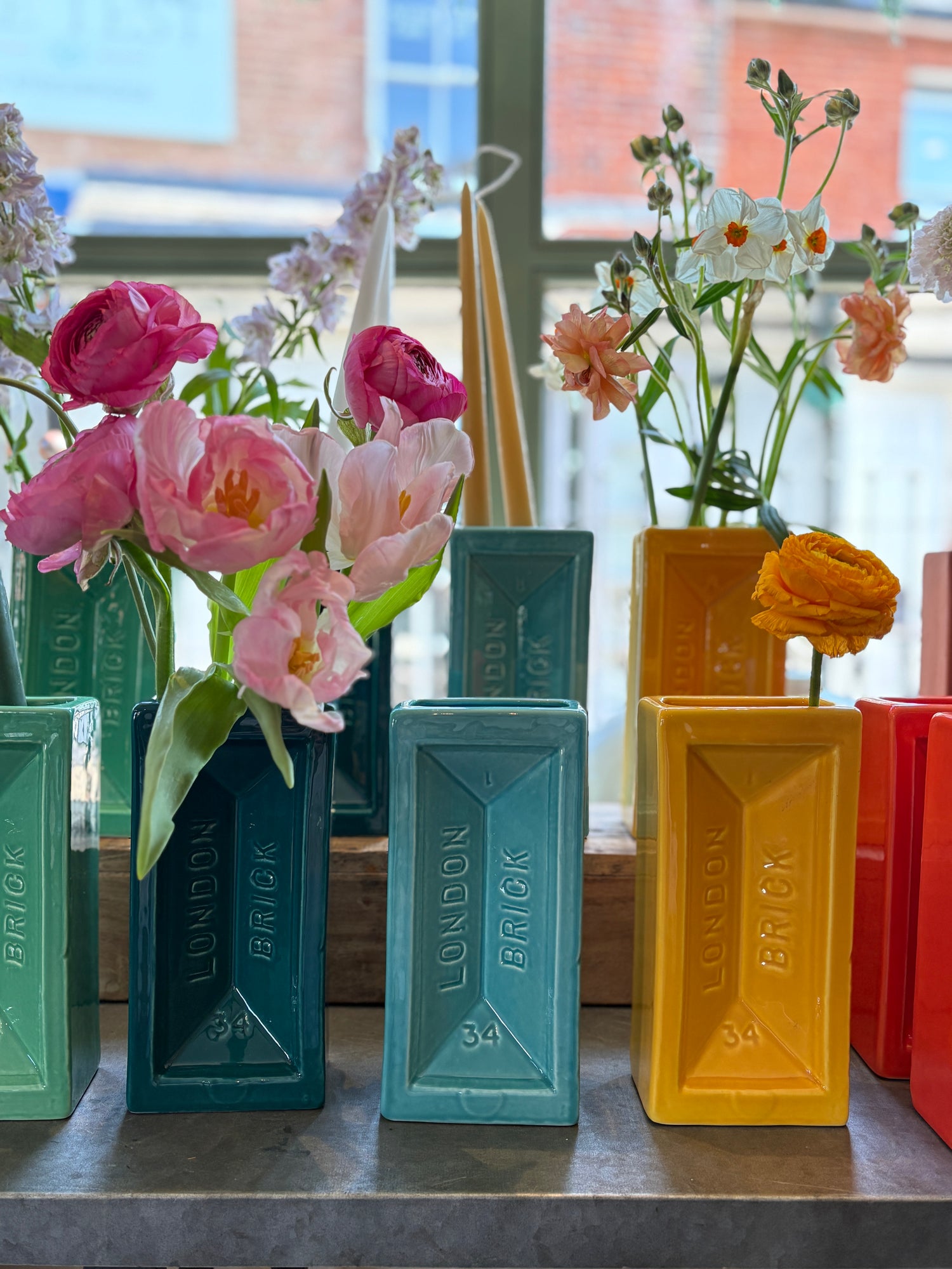 London Brick Vase