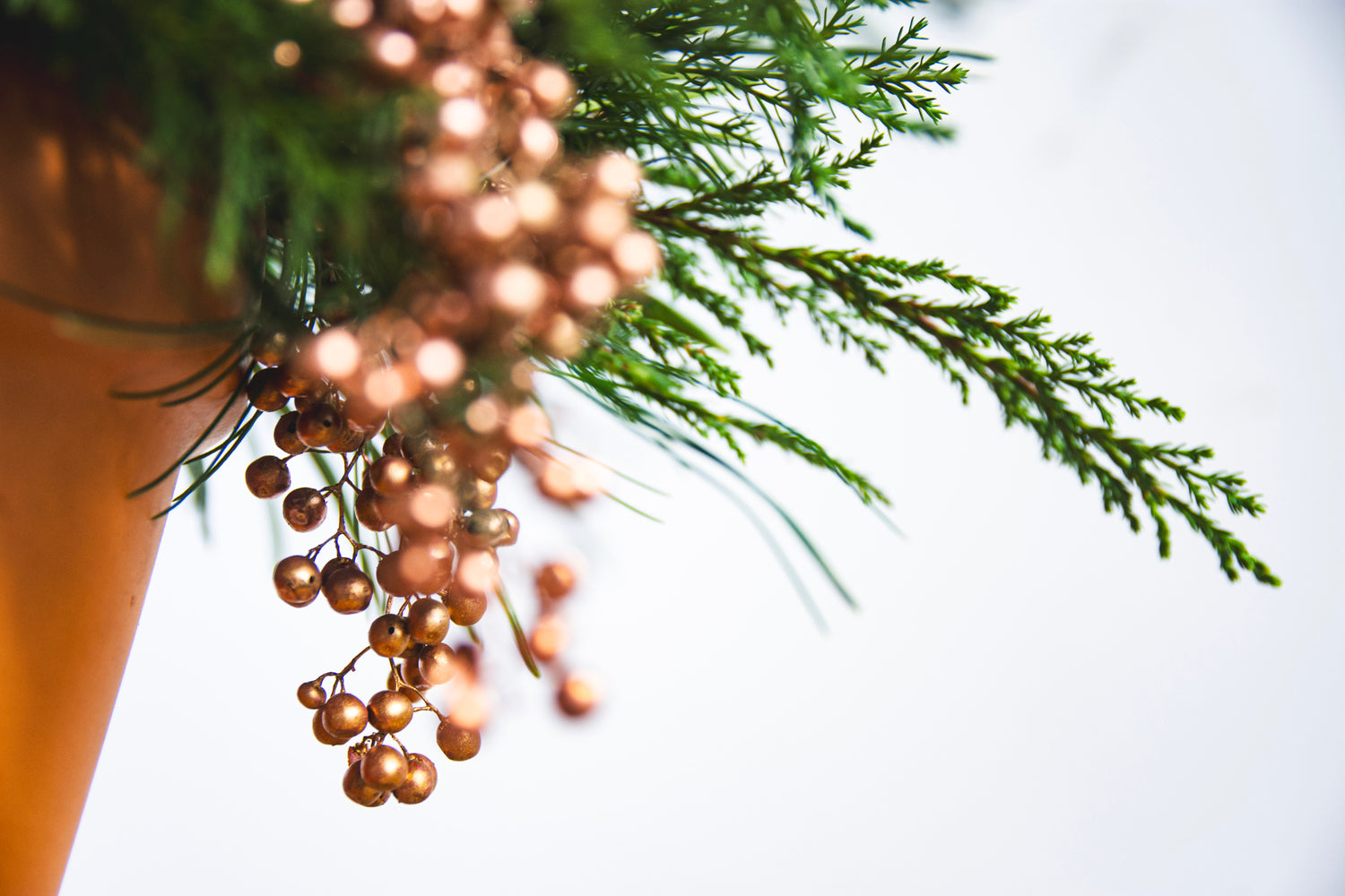 Wonderful Christmas table arrangement