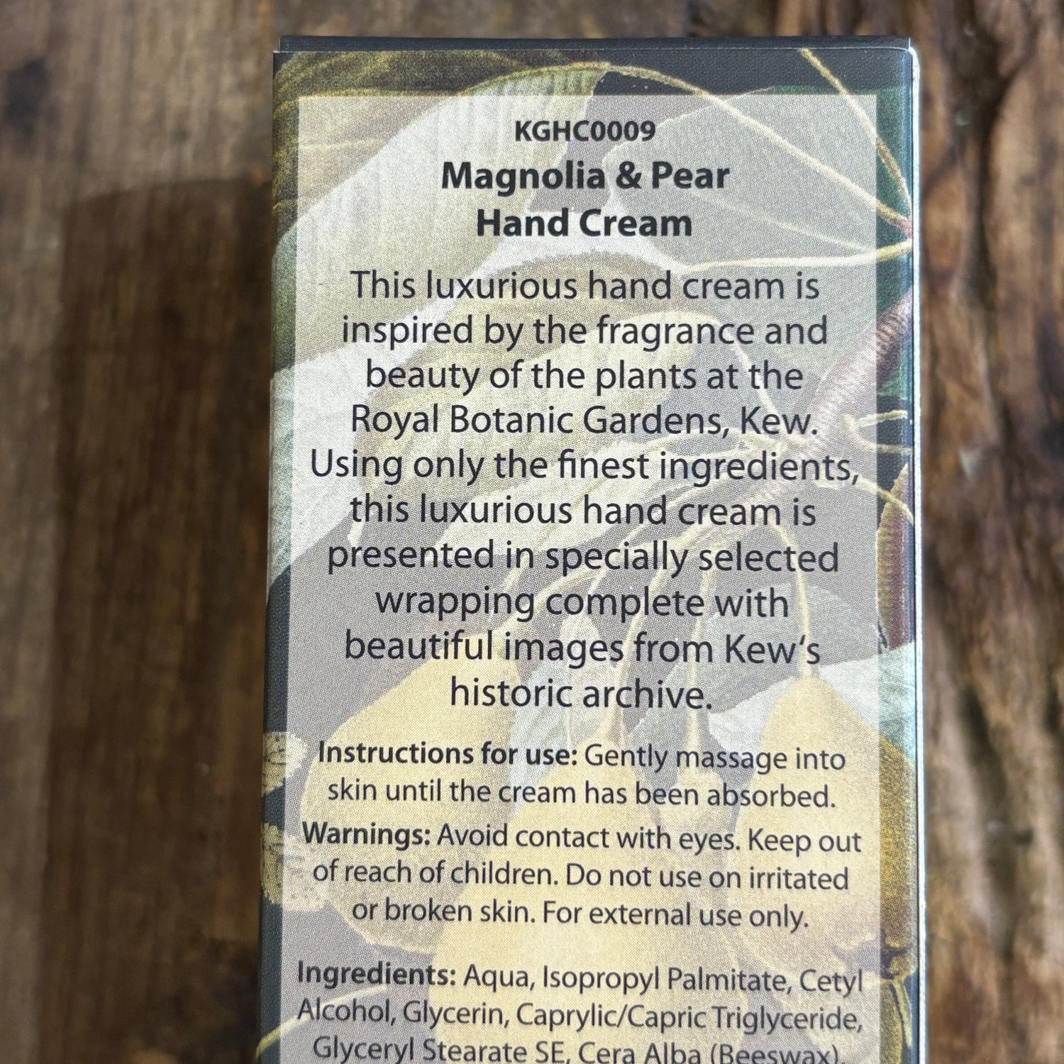 Kew Gardens Magnolia &amp; Pear Hand Cream