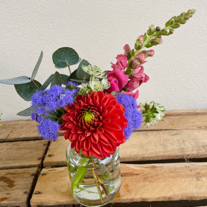 Sunshine Bloom Trio of Bud Vases