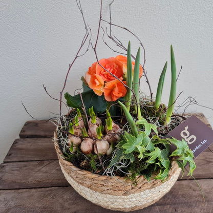 Seagrass Basket Arrangment