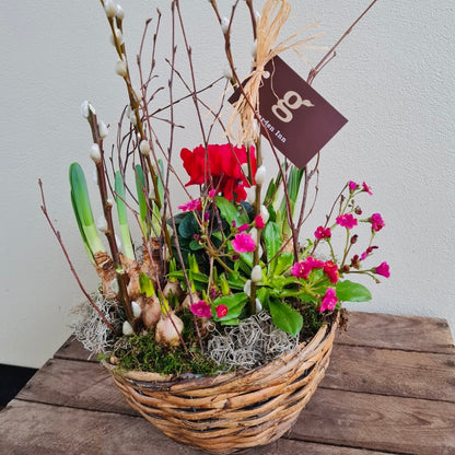 Rattan Basket Arrangment