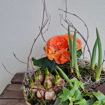 Seagrass Basket Arrangment