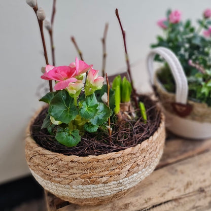 Seagrass Basket Arrangment