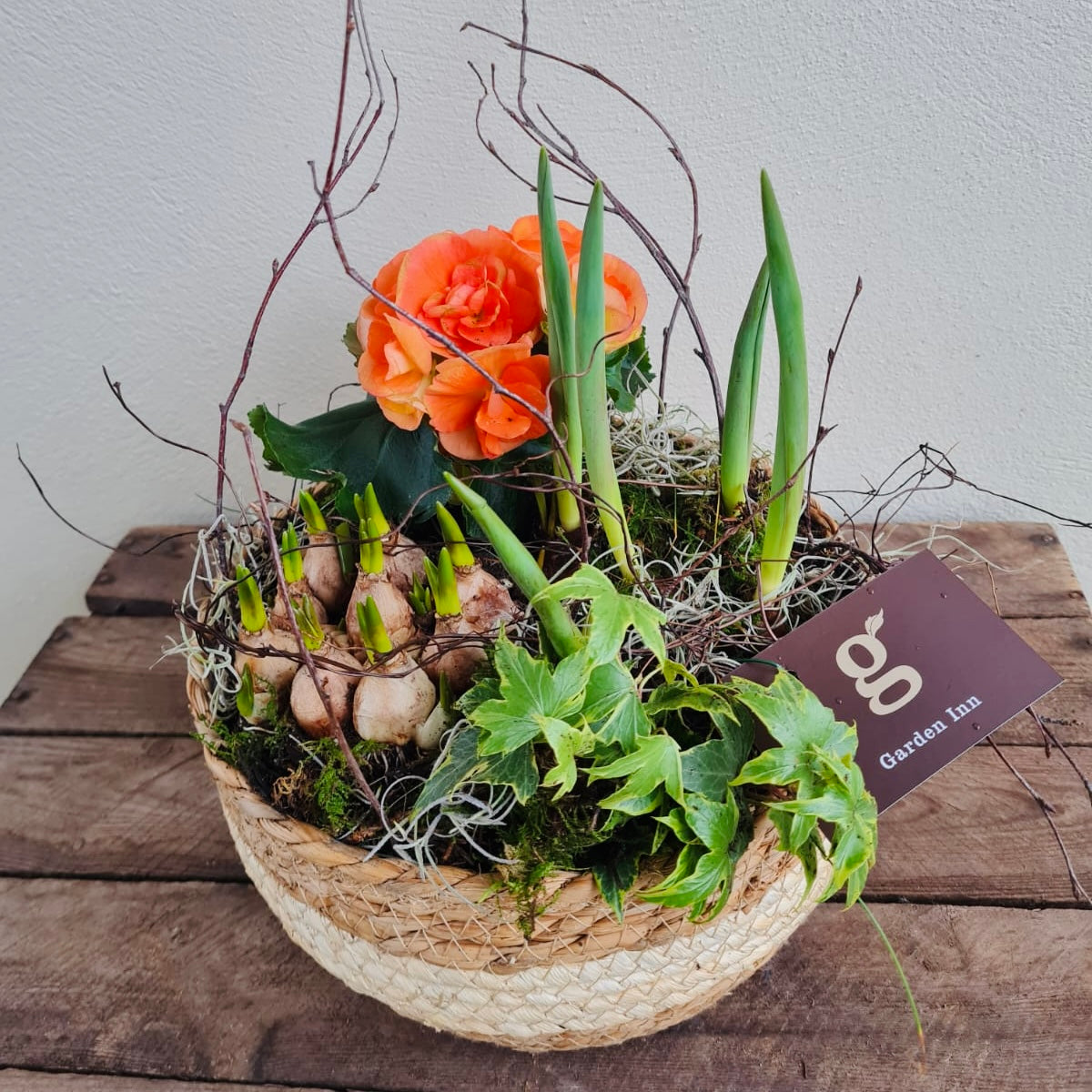 Seagrass Basket Arrangment