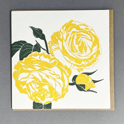 Yellow Rose Card